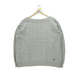 Reconditionn - pull femme en cachemire gris - taille l - femme - gris