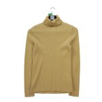 Reconditionn - pull femme col roul beige - taille m - femme - beige