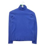 Reconditionn - pull femme col roul bleu - taille m - femme - bleu