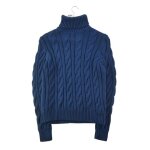 Reconditionn� - pull femme col roul� marine - taille xl - femme - marine