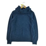 Reconditionn� - pull femme col roul� marine - taille xl - femme - marine