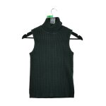 Reconditionn� - pull femme col roul� noir - taille xs - femme - noir