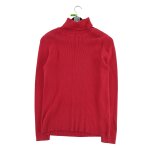 Reconditionn� - pull femme col roul� rouge - taille l - femme - rouge