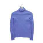 Reconditionné - pull femme col roulé violet - taille s - femme - violet Reconditionné - pull femme col roulé violet - taille s - femme - violet
