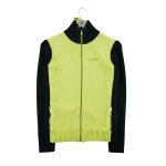 Reconditionn� - pull femme full - zip jaune - taille s - femme - jaune