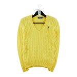 Reconditionn� - pull femme jaune - taille s - femme - jaune