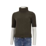 Reconditionn� - pull femme kaki - taille s - femme - kaki