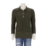 Reconditionn� - pull femme kaki - taille m - femme - kaki