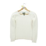 Reconditionn - pull femme laine et cachemire blanc - taille m - femme - blanc