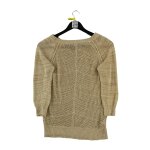 Reconditionn� - pull femme en lin beige - taille xs - femme - beige