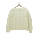 Reconditionné - pull femme en maille torsadée beige - taille l - femme - beige Reconditionné - pull femme en maille torsadée beige - taille l - femme - beige