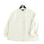 Reconditionn - pull femme manches longues blanc lauren ralph lauren - col tunisien - taille l - femme ...