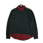 Reconditionn - pull femme manches longues noir lauren ralph lauren - col rond - taille l - femme - noir ...