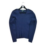 Reconditionn - pull femme marine - taille l - femme - marine