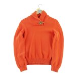 Reconditionn - pull femme orange - taille m - femme - orange