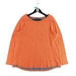 Reconditionn - pull femme orange - taille xl - femme - orange