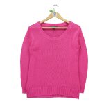 Reconditionn� - pull femme rose - taille l - femme - rose