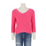 Reconditionn� - pull femme rose - taille m - femme - rose