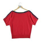 Reconditionn� - pull femme rouge - taille l - femme - rouge
