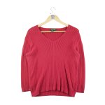 Reconditionn� - pull femme rouge - taille l - femme - rouge
