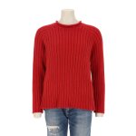 Reconditionn� - pull femme rouge - taille m - femme - rouge