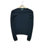 Reconditionn - pull femme en soie et cachemire marine - taille s - femme - marine