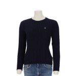 Reconditionn� - pull femme torsad� marine - taille s - femme - marine