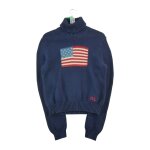 Reconditionn� - pull femme usa flag rl marine - taille 18 / 20 ans - femme - marine