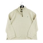 Reconditionn� - pull homme col camionneur quarter - zip - taille 2xl - homme - beige