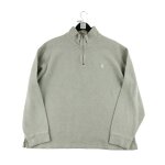 Reconditionn� - pull homme col camionneur quarter - zip - taille 2xl - homme - gris