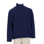 Reconditionn� - pull homme col camionneur quarter - zip - taille l - homme - marine