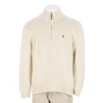 Reconditionn� - pull homme col camionneur quarter - zip - taille xl - homme - beige