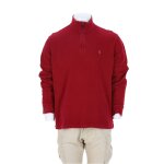 Reconditionn� - pull homme col camionneur rouge - taille l - homme - rouge