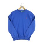Reconditionn� - pull homme crew neck bleu - taille s - homme - bleu