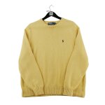 Reconditionn� - pull homme crew neck jaune - taille xl - homme - jaune