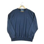 Reconditionn� - pull homme crew neck marine - taille 2xl - homme - marine