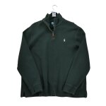 Reconditionn - pull homme demi - zipp noir - taille xl - homme - noir