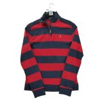 Reconditionné - pull homme demi - zippé rouge - taille 18 / 20 ans - homme - rouge Reconditionné - pull homme demi - zippé rouge - taille 18 / 20 ans - homme - rouge