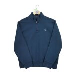 Reconditionn - pull homme quart zip marine - taille m - homme - marine