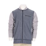 Reconditionn� - pull homme tnf full - zip gris - taille l - homme - gris