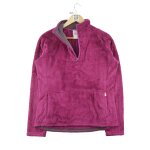 Reconditionn� - pull polaires femme manches longues violet the north face - col montant - taille l - ...