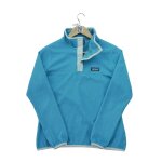 Reconditionn - pull polaire femme snap - t turquoise - taille s - femme - turquoise