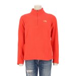 Reconditionn� - pull polaire femme tnf corail - taille m - femme - corail