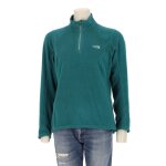 Reconditionn� - pull polaire femme tnf polartec - taille l - femme - turquoise