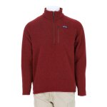 Reconditionn� - pull polaire homme better sweater - taille l - homme - rouge