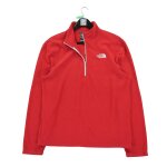 Reconditionn - pull polaires homme manches longues rouge the north face - col montant - taille m - homme ...