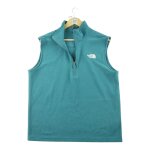 Reconditionn� - pull polaire homme tnf turquoise - taille l - homme - turquoise