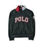 Reconditionn� - pull polaire homme usa flag noir - taille s - homme - noir