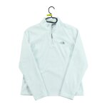 Reconditionn - pull polaire the north face tka100 - taille l - femme - blanc