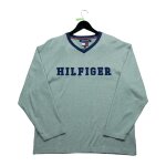 Reconditionn - pull tommy hilfiger - taille l - homme - gris